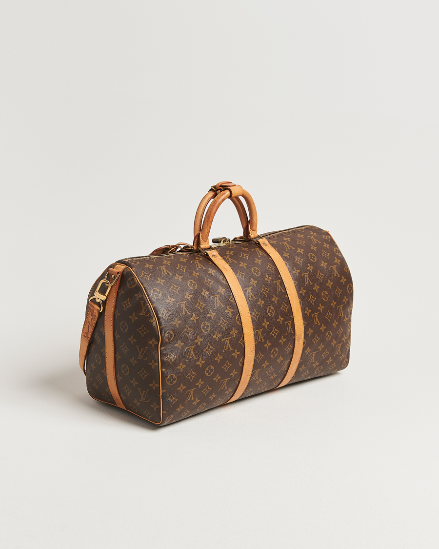 Uomini | Louis Vuitton Pre-Owned Keepall Bandoulière 50 Monogram | Louis Vuitton Pre-Owned | Keepall Bandoulière 50 Monogram