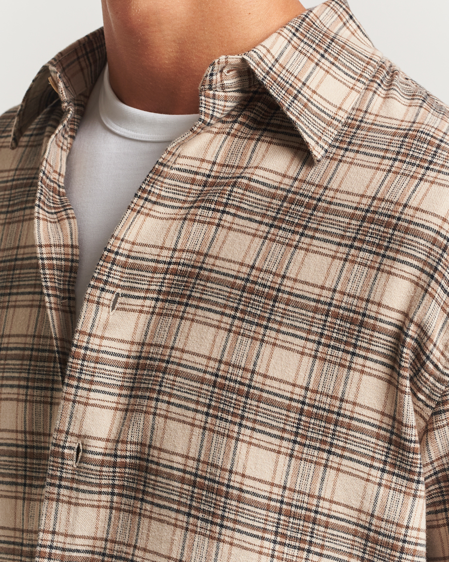 Uomini | Camicie | Sunflower | Studio Shirt Beige Check