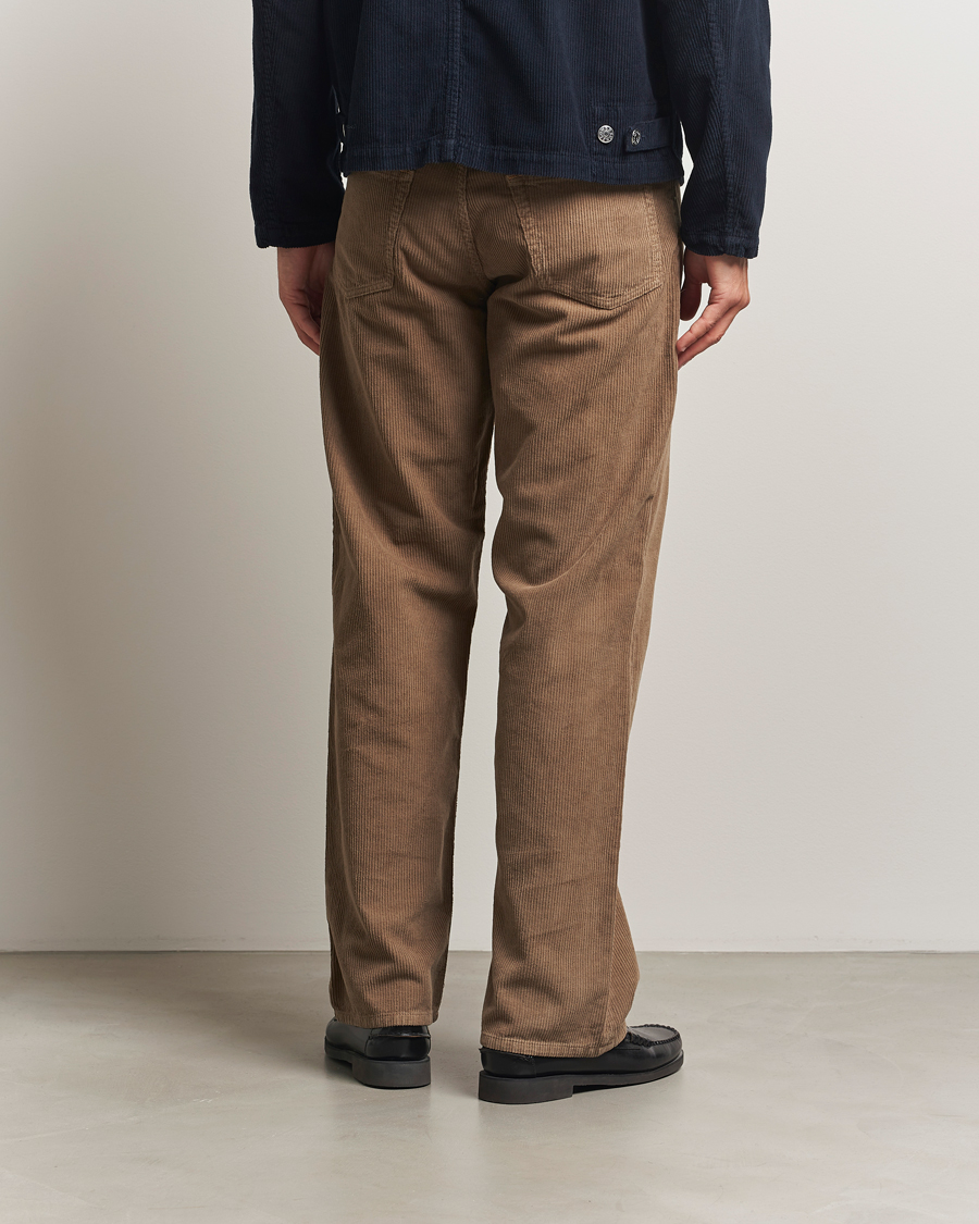 Uomini | Pantaloni | Sunflower | Loose Corduroy Pants Taupe