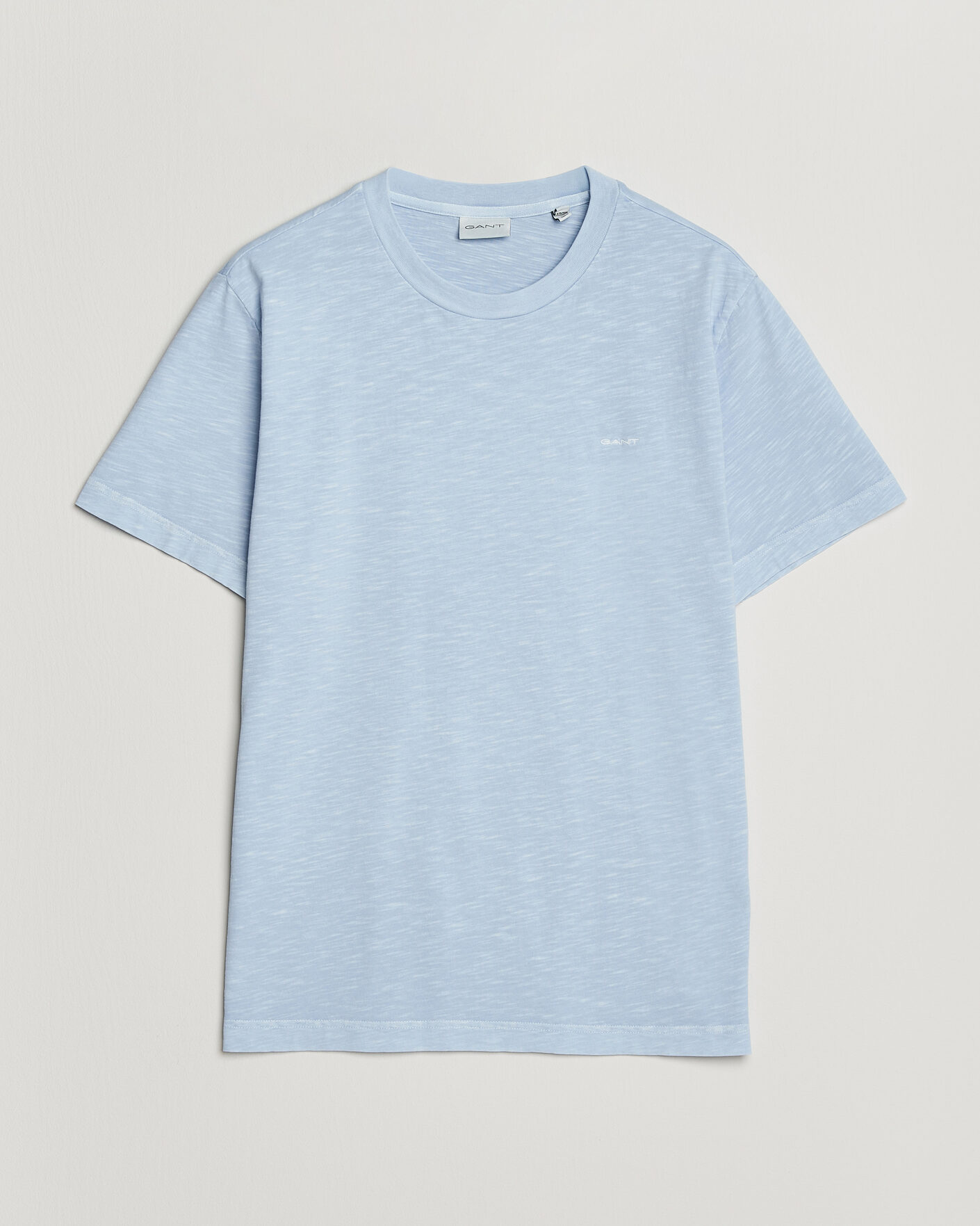 Uomini | T-shirt | Gant | Washed Slub T-Shirt Fresh Blue