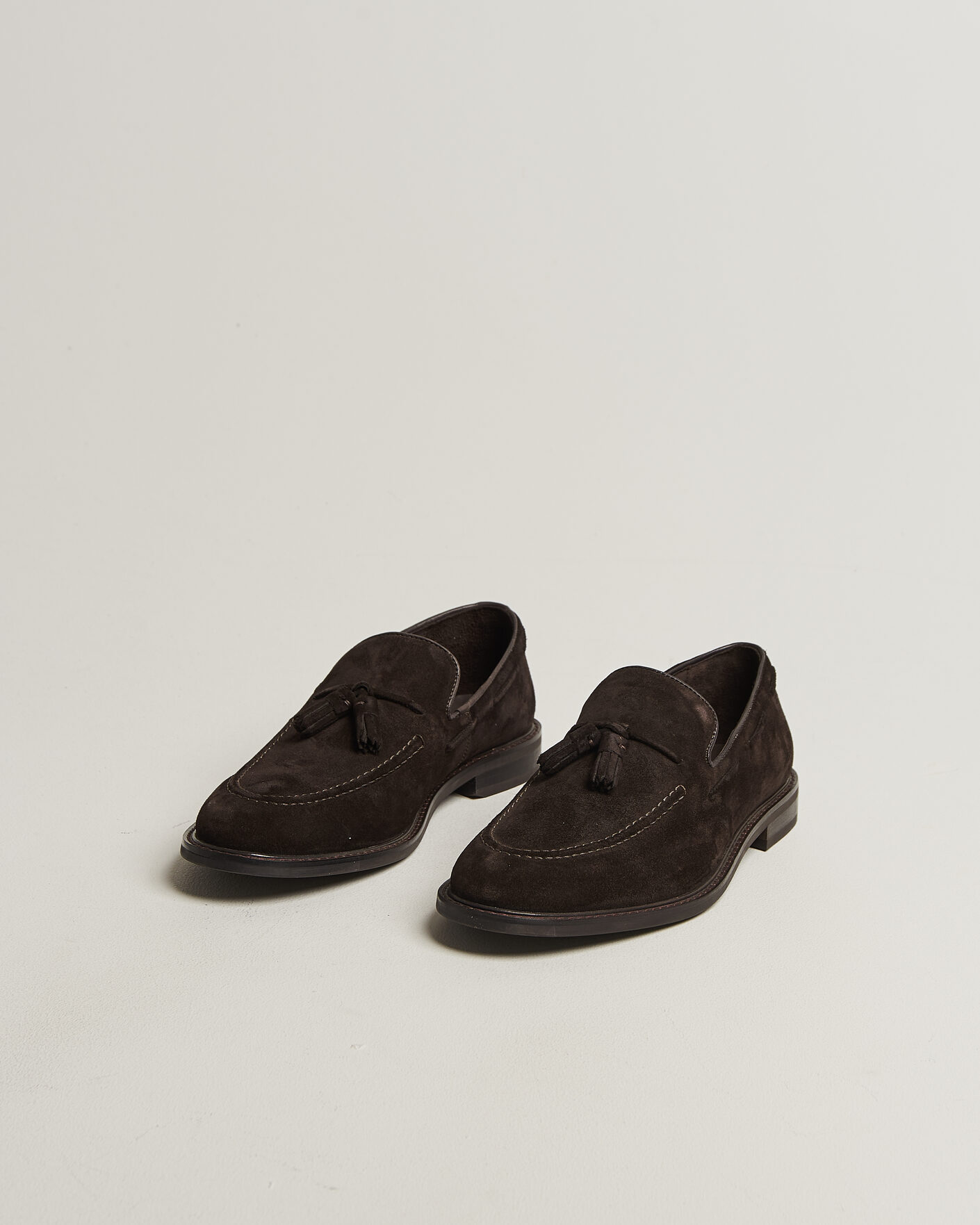 Uomini | Mocassini | Gant | Lozham Suede Tassle Loafer Dark Brown