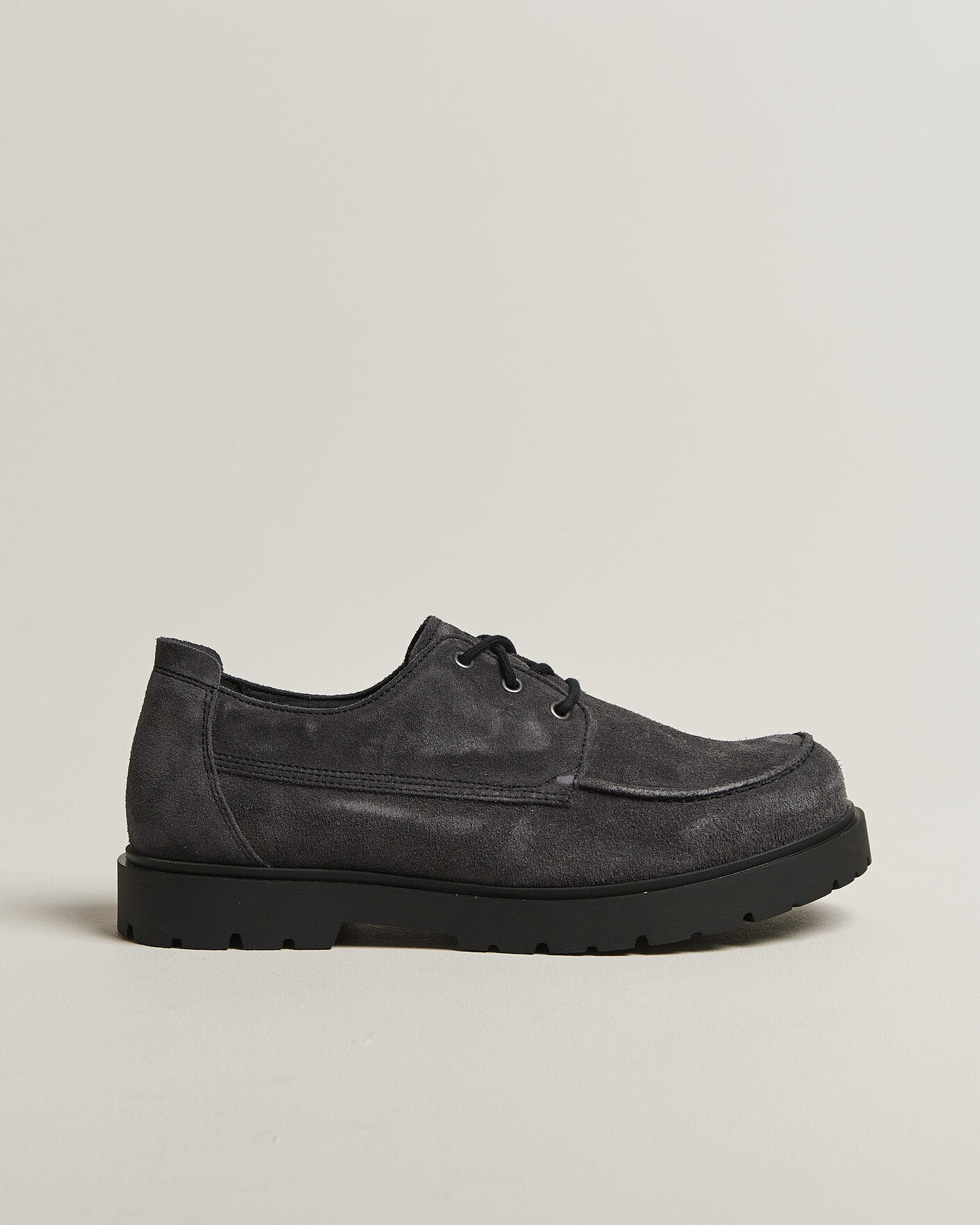 Uomini | Scarpe derby | BIRKENSTOCK | Highwood Moc Lace Charcoal Suede
