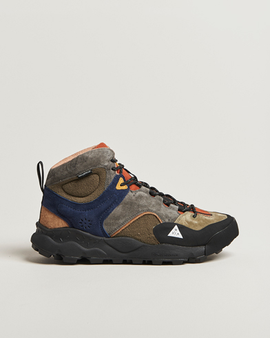 Flower Mountain Back Country Mid Suede/Leather Sneaker Multi – Multicolore