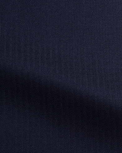 Herringbone dark navy