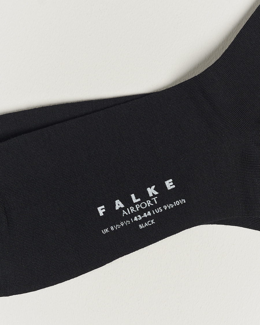 Uomini | Calzini per tutti i giorni | Falke | Airport Socks Black