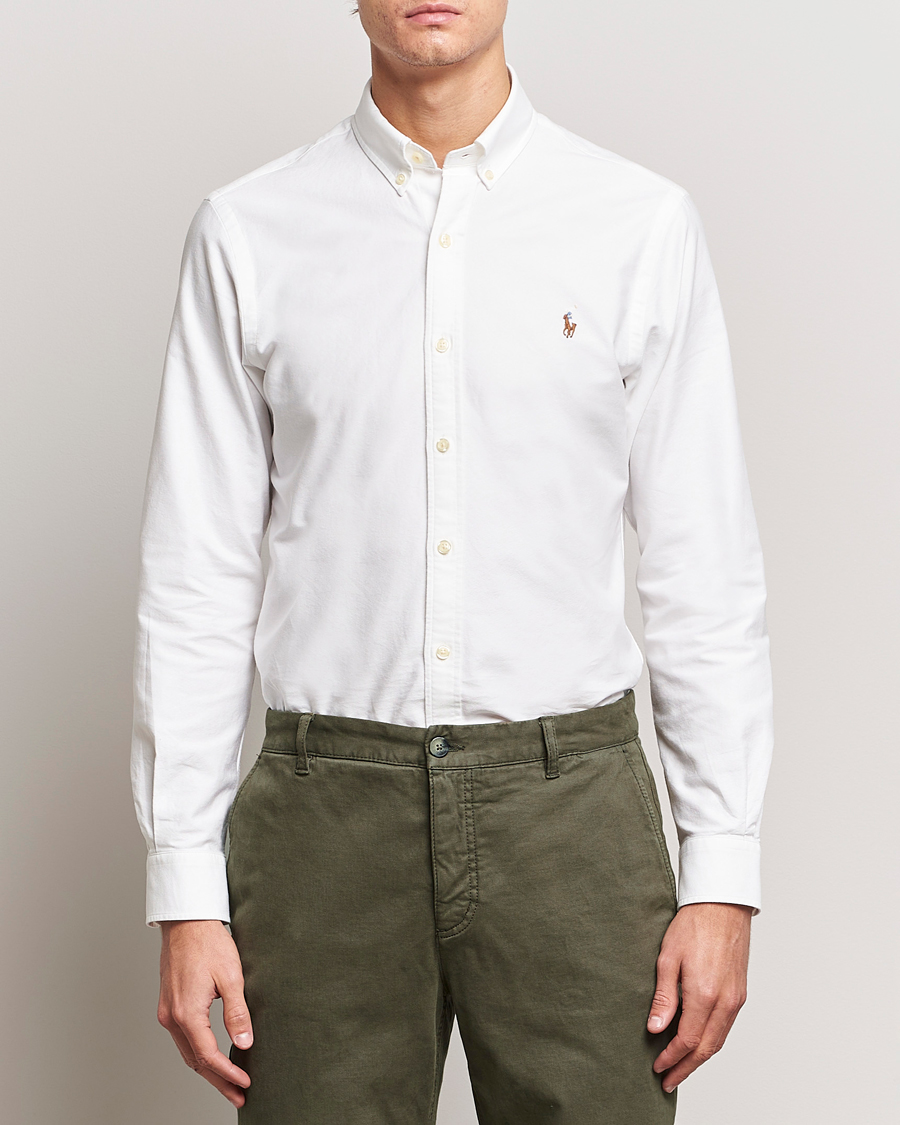 Uomini | Ralph Lauren Holiday Dressing | Polo Ralph Lauren | Slim Fit Shirt Oxford White