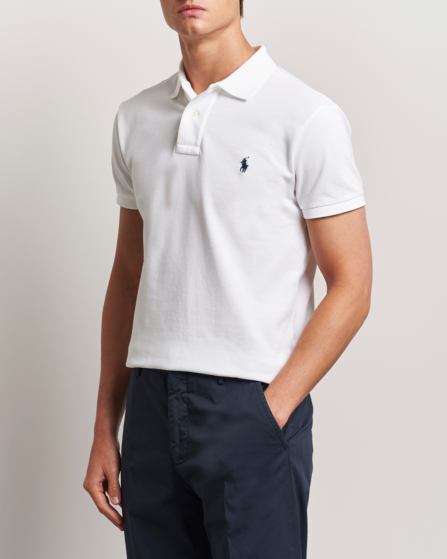 Uomini | Classici senza tempo | Polo Ralph Lauren | Slim Fit Polo White