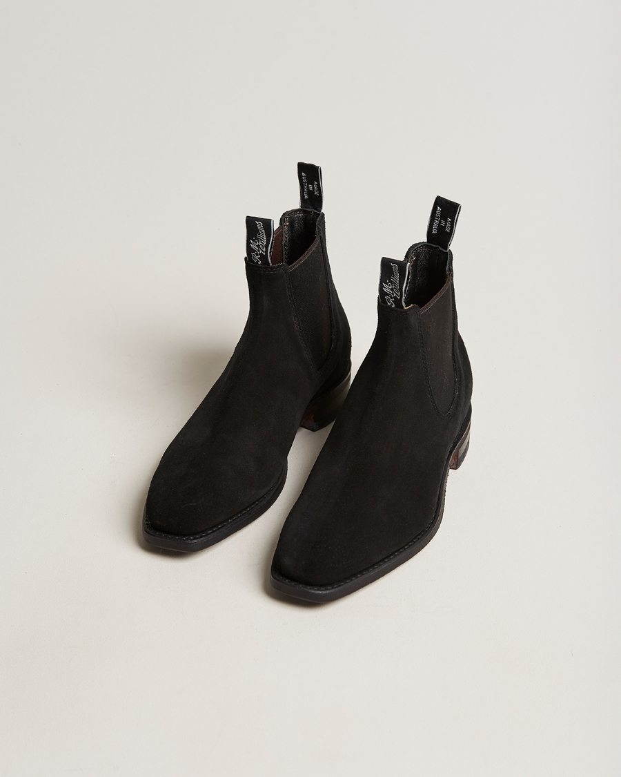 Uomini | Stivali | R.M.Williams | Blaxland G Boot Suede Black