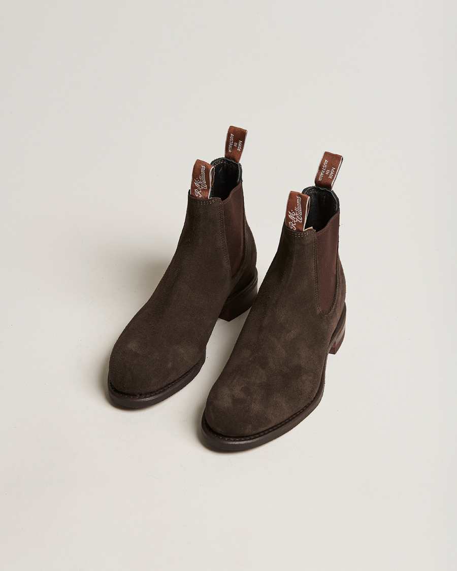 Uomini | Stivali chelsea | R.M.Williams | Wentworth G Boot  Chocolate Suede