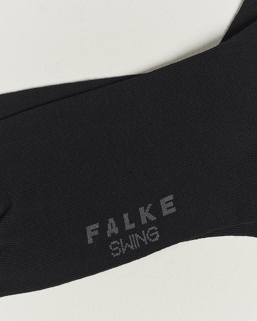 Uomini | Calzini per tutti i giorni | Falke | Swing 2-Pack Socks Black