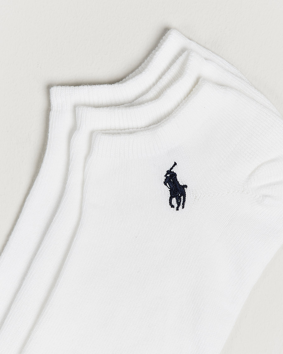 Uomini |  | Polo Ralph Lauren | 3-Pack Ghost Sock White