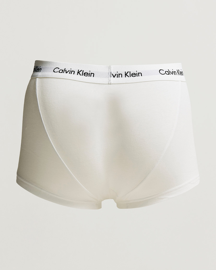 Uomini | Biacheria intima | Calvin Klein | Cotton Stretch Low Rise Trunk 3-pack Red/Blue/White