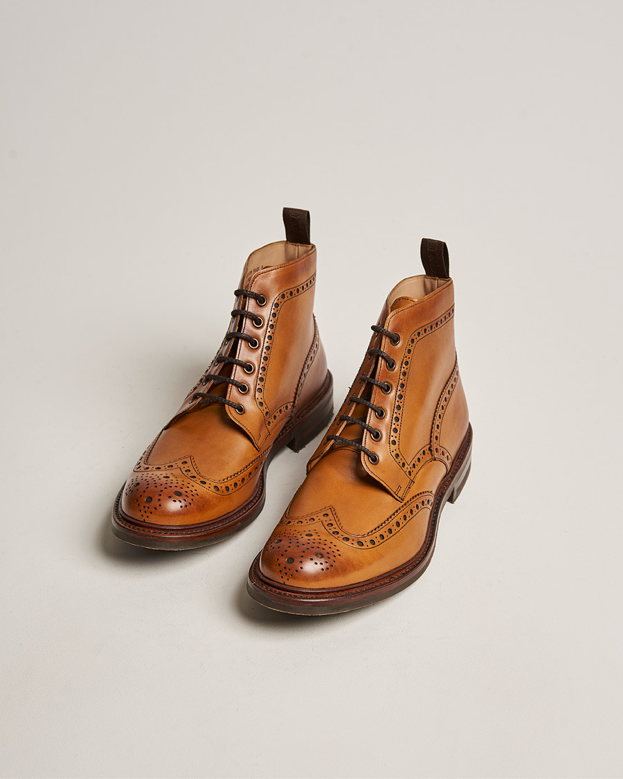 Uomini | Loake 1880 | Loake 1880 | Bedale Boot Tan Burnished Calf