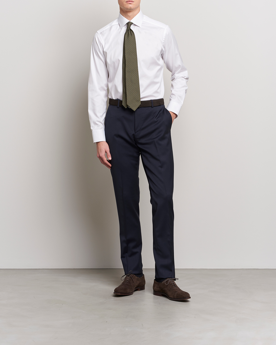 Uomini | Business & Beyond - Formal | Eton | Slim Fit Shirt White