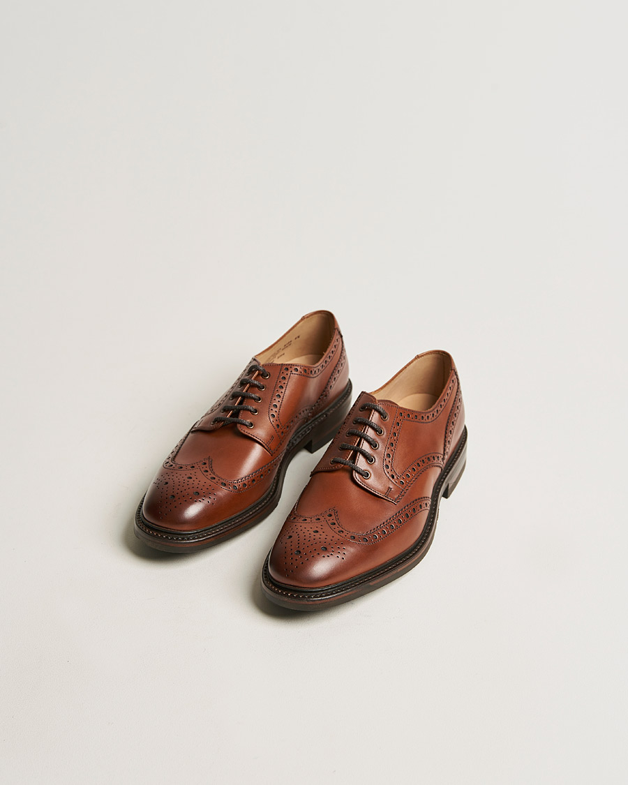 Uomini |  | Loake 1880 | Chester Dainite Brogue Mahogany Burnished Calf