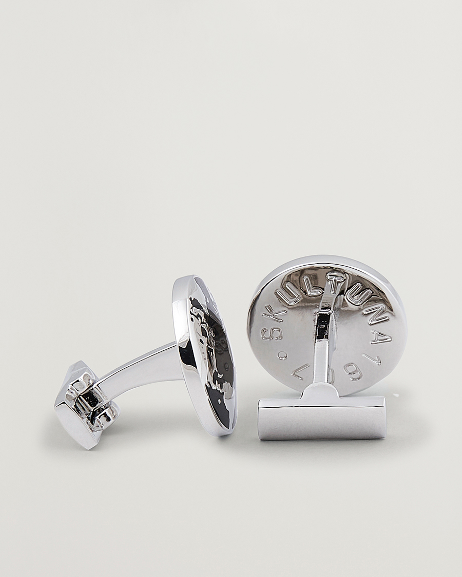 Uomini | Celebra il nuovo anno con stile | Skultuna | Cuff Links World Traveler Black