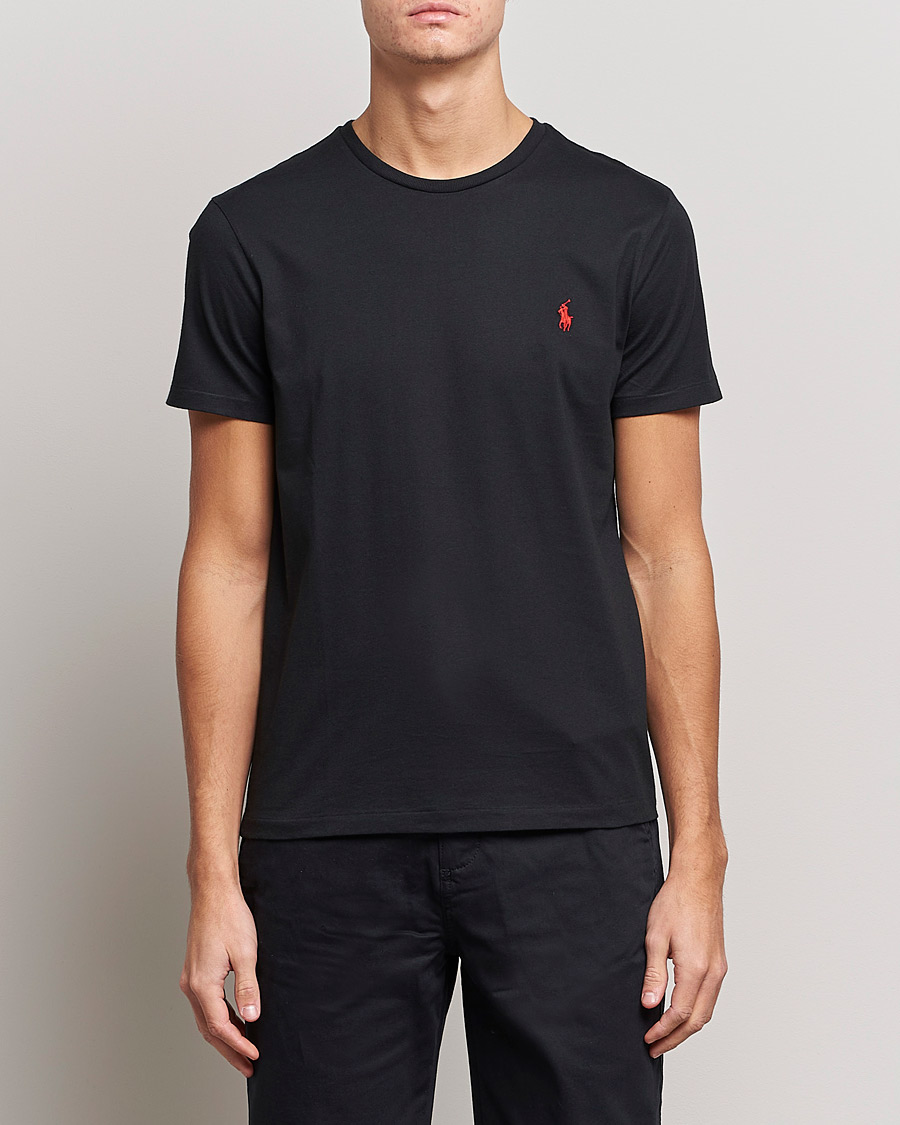 Uomini |  | Polo Ralph Lauren | Custom Slim Fit Tee RL Black