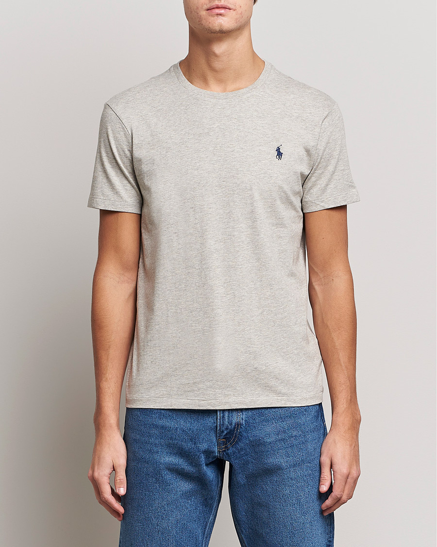 Uomini |  | Polo Ralph Lauren | Custom Slim Fit Tee New Grey Heather