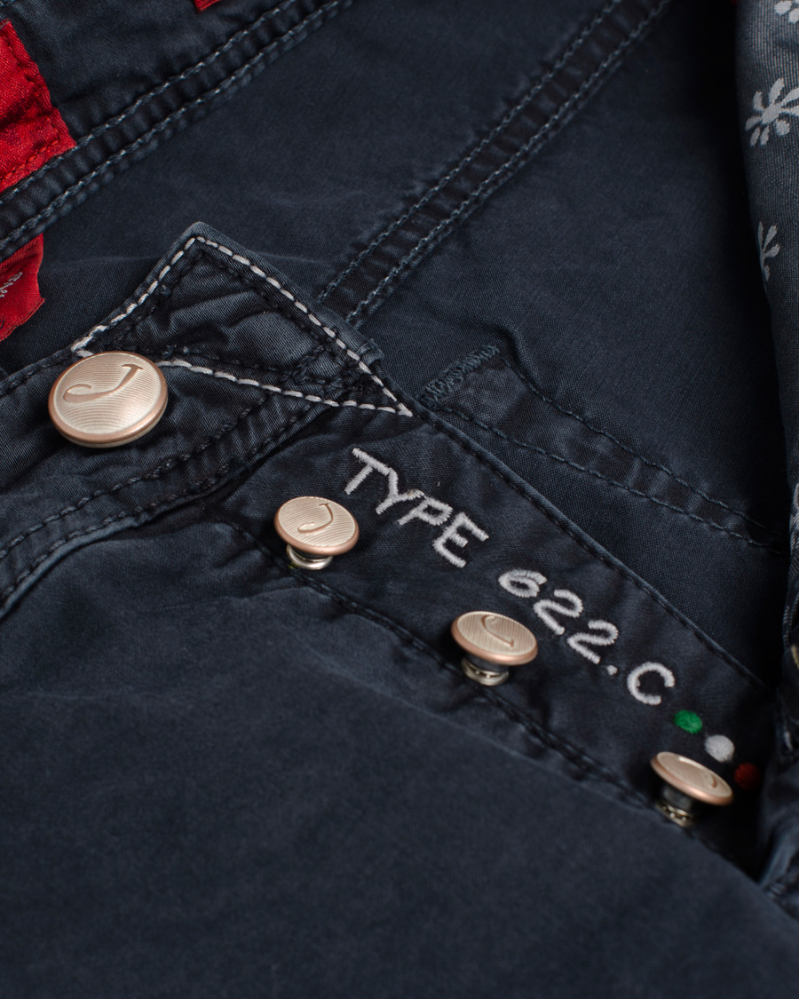 Uomini | Pantaloni | Jacob Cohën | 622 Slim 5-Pocket Trousers Old Blue