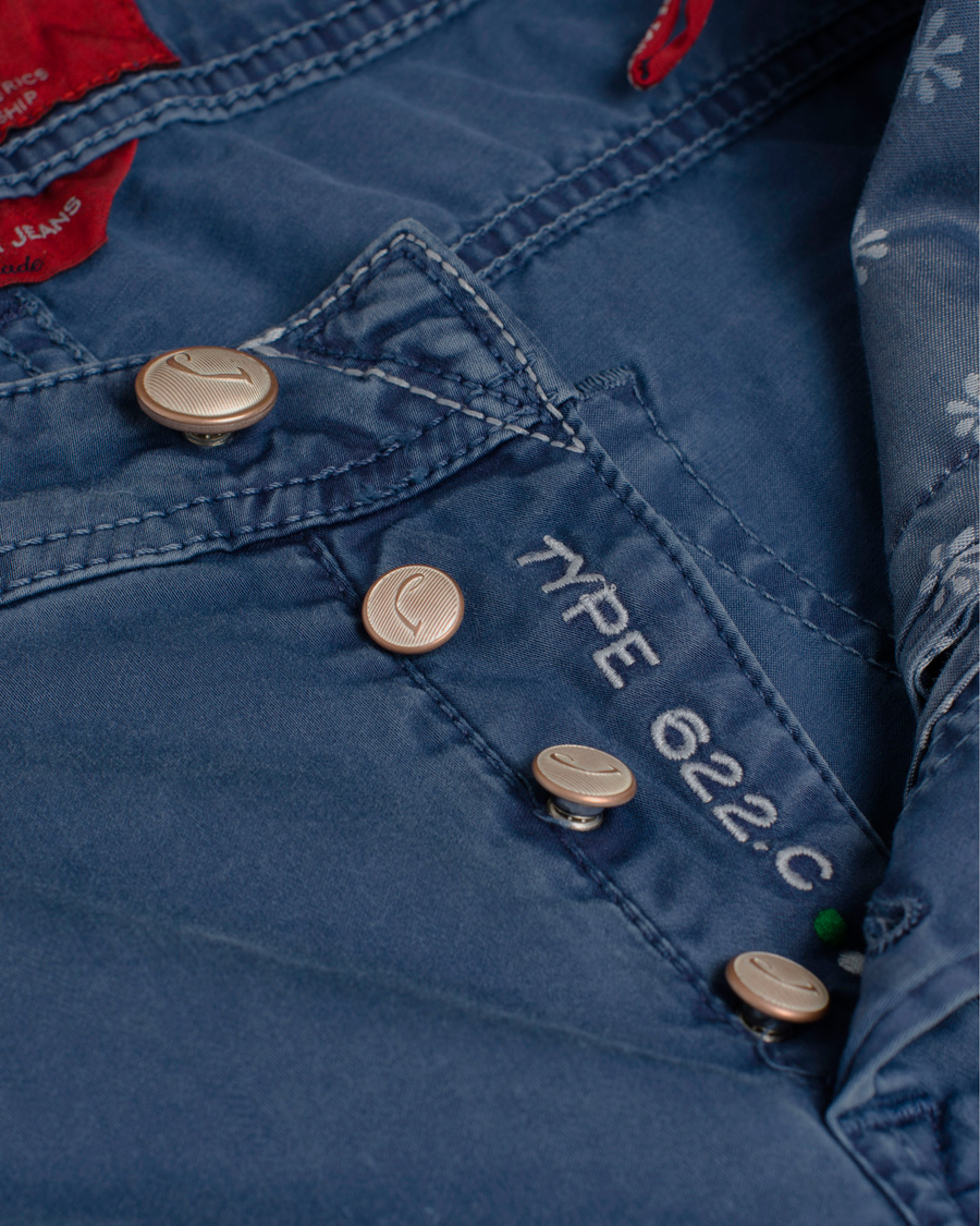 Uomini | Pantaloni | Jacob Cohën | 622 Slim 5-Pocket Trousers Blue