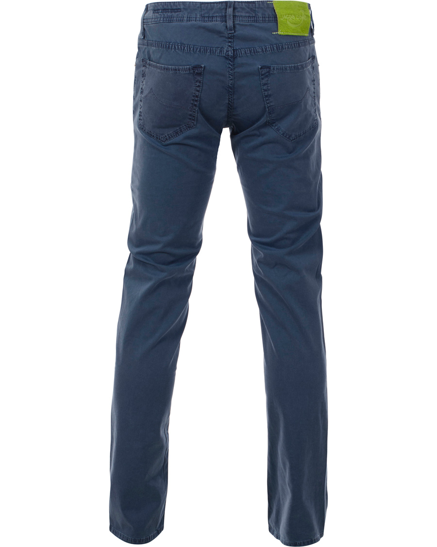 Uomini | Pantaloni | Jacob Cohën | 622 Slim 5-Pocket Trousers Blue