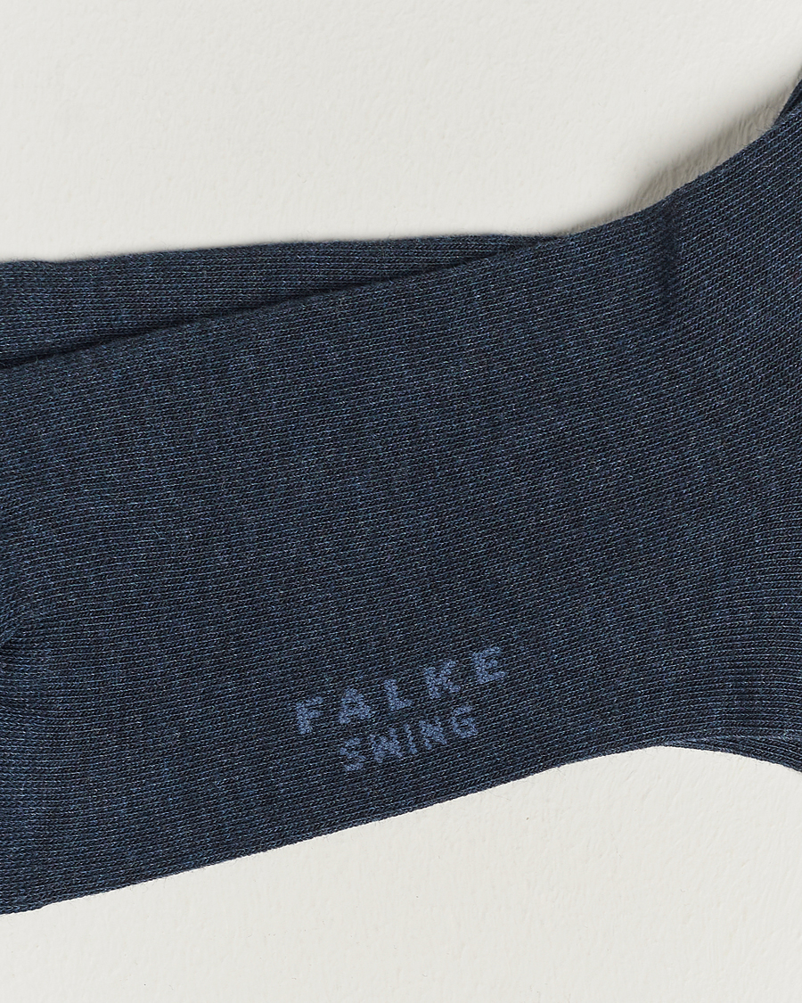 Uomini | Calzini per tutti i giorni | Falke | Swing 2-Pack Socks Blue Melange