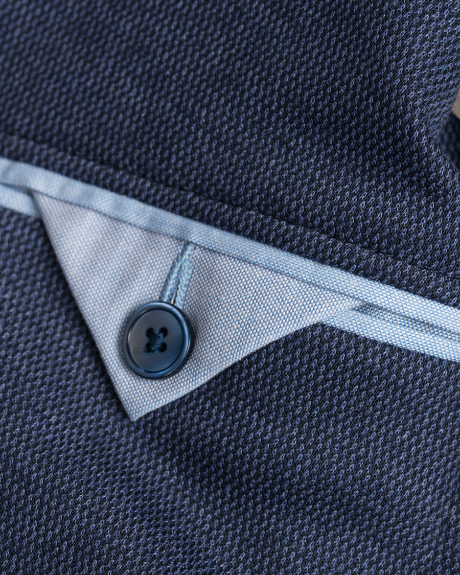 Uomini | Blazers | GANT Rugger | Jersey Unconstructed Blazer Midnight Sky