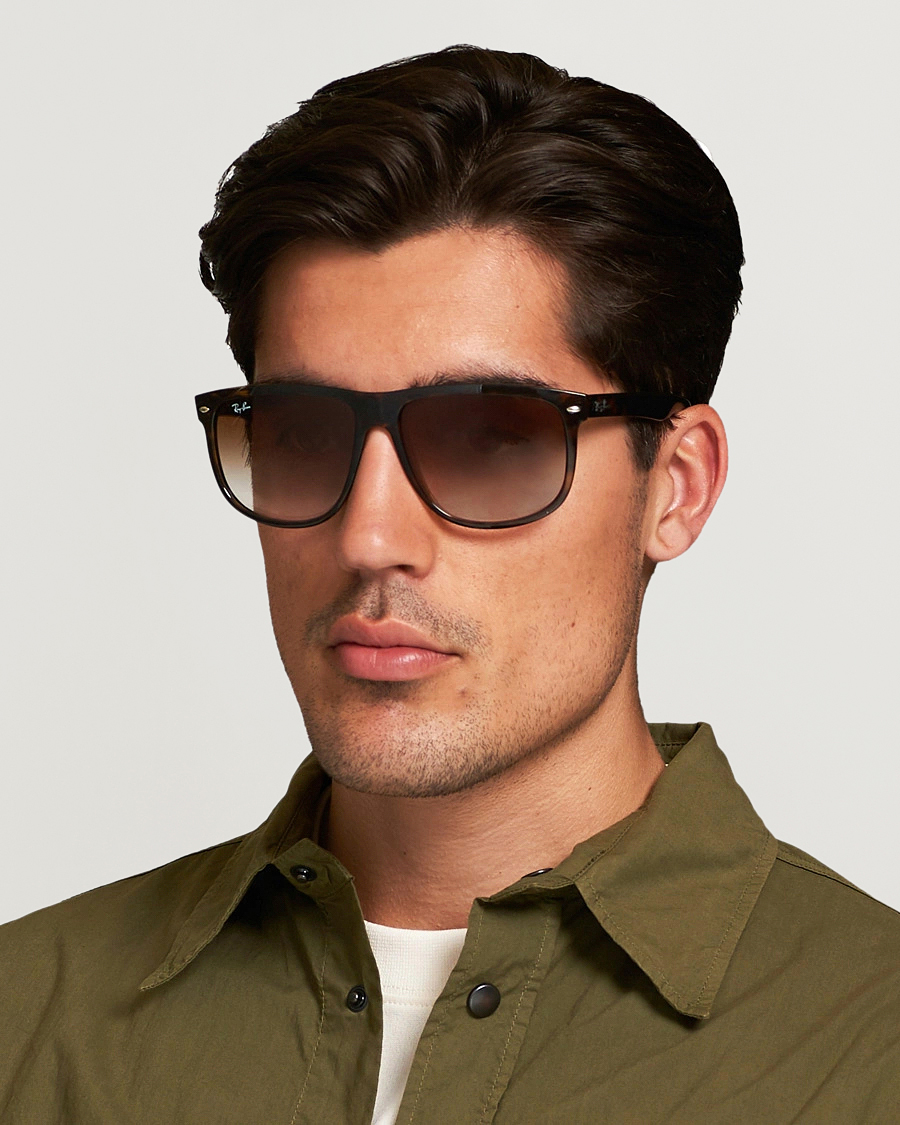 Uomini | Occhiali da sole | Ray-Ban | RB4147 Sunglasses Light Havana/Crystal Brown Gradient