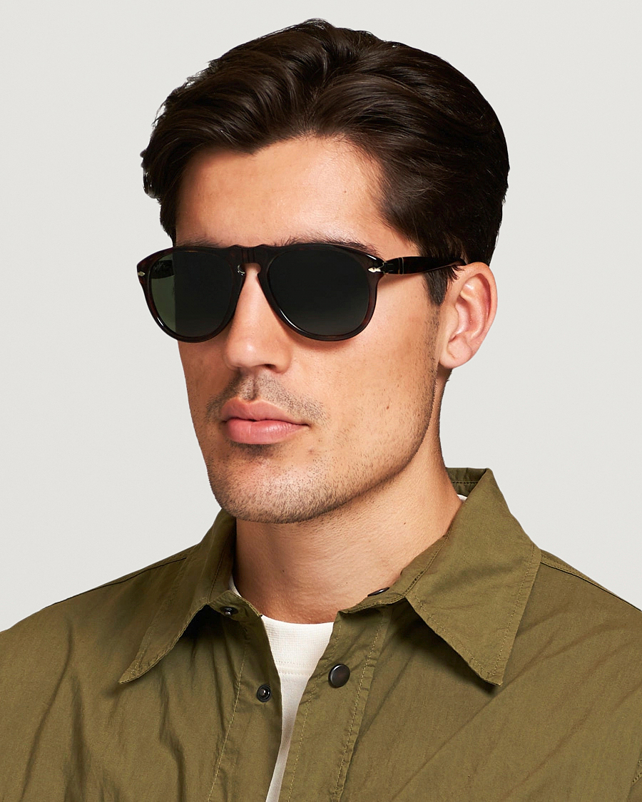 Uomini | Classici senza tempo | Persol | 0PO0649 Sunglasses Havana/Crystal Green