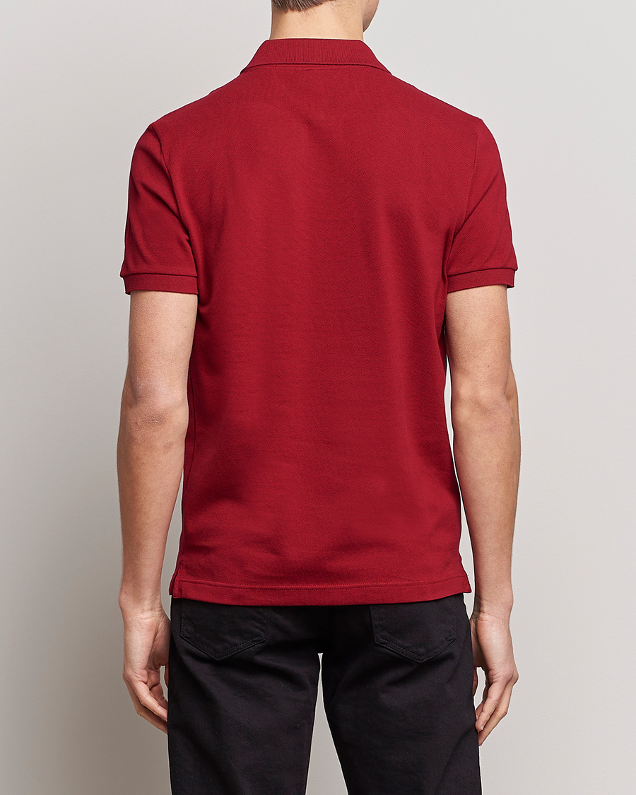 Uomini | Polo a maniche corte | Lacoste | Slim Fit Polo Piké Bordeaux