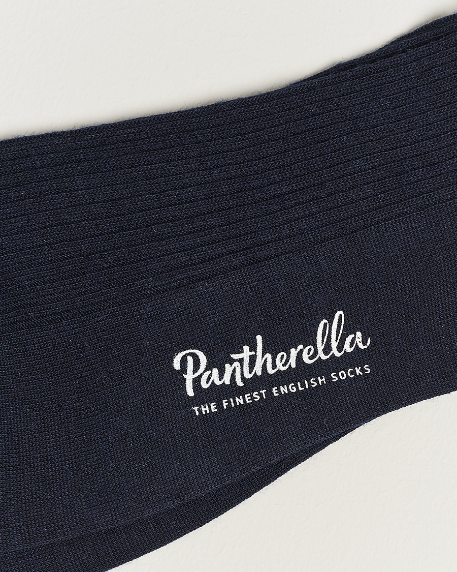 Uomini | Pantherella | Pantherella | Naish Merino/Nylon Sock Navy