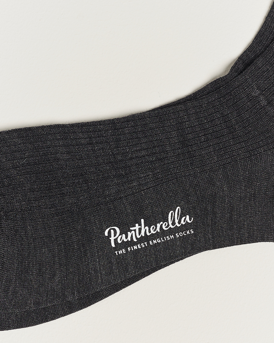 Uomini | Pantherella | Pantherella | Naish Merino/Nylon Sock Charcoal