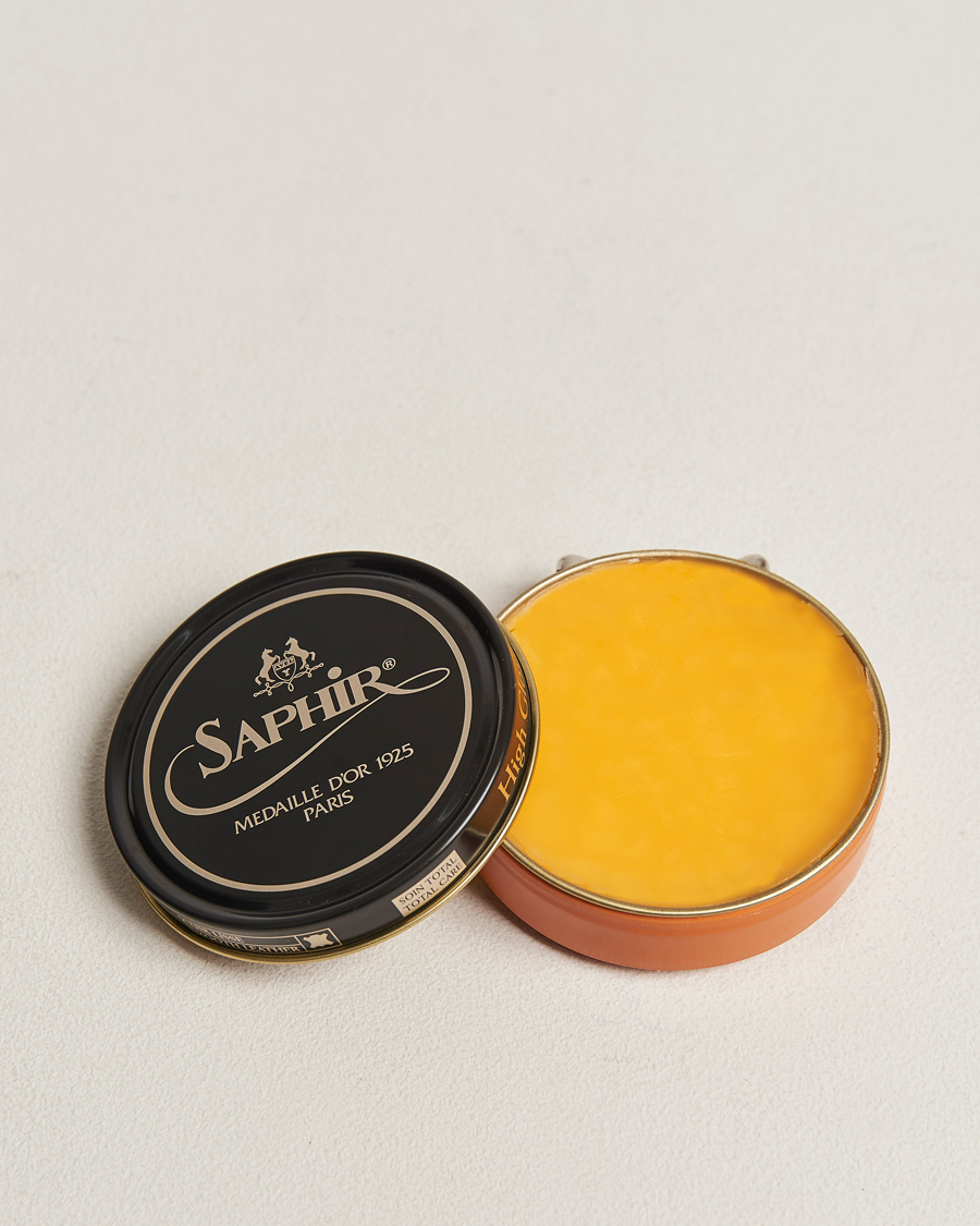 Uomini | Prodotti per la cura delle scarpe | Saphir Medaille d\'Or | Pate De Lux 50 ml Tan