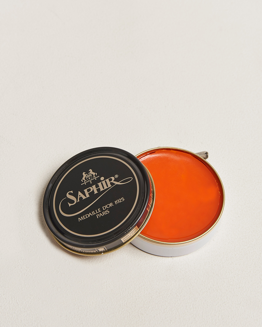 Uomini | Prodotti per la cura delle scarpe | Saphir Medaille d\'Or | Pate De Lux 50 ml Cognac