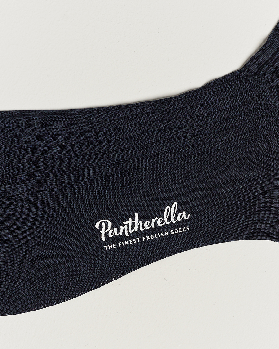 Uomini | Biancheria intima | Pantherella | Vale Cotton Socks Navy