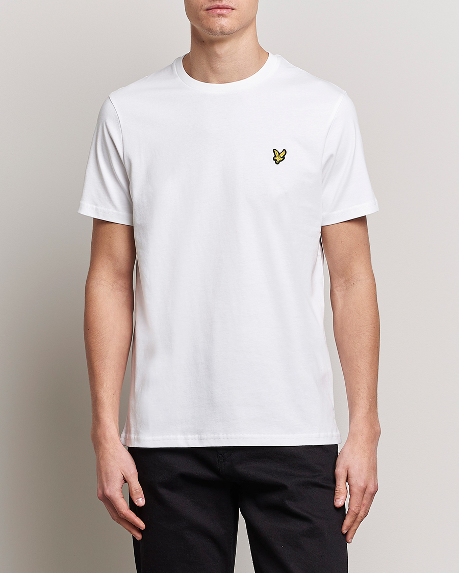 Uomini | Abbigliamento | Lyle & Scott | Crew Neck Organic Cotton T-Shirt White