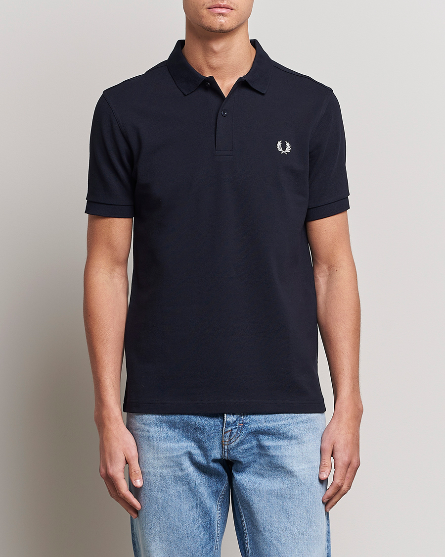 Uomini | Polo | Fred Perry | Plain Polo Navy