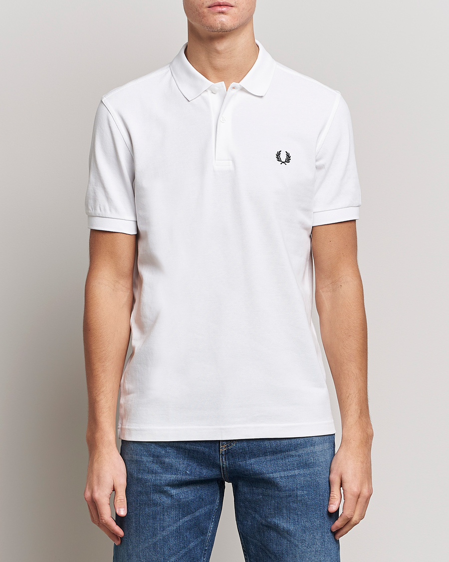 Uomini | Reparti | Fred Perry | Plain Polo White