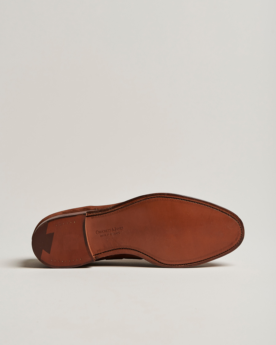 Uomini | Crockett & Jones Cavendish Tassel Loafer Polo Suede UK7 - EU41 | Crockett & Jones | Cavendish Tassel Loafer Polo Suede UK7 - EU41