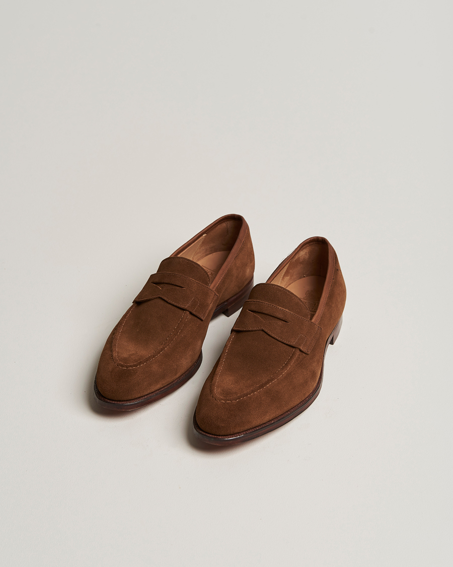 Uomini |  | Crockett & Jones | Sydney Loafer Snuff Suede