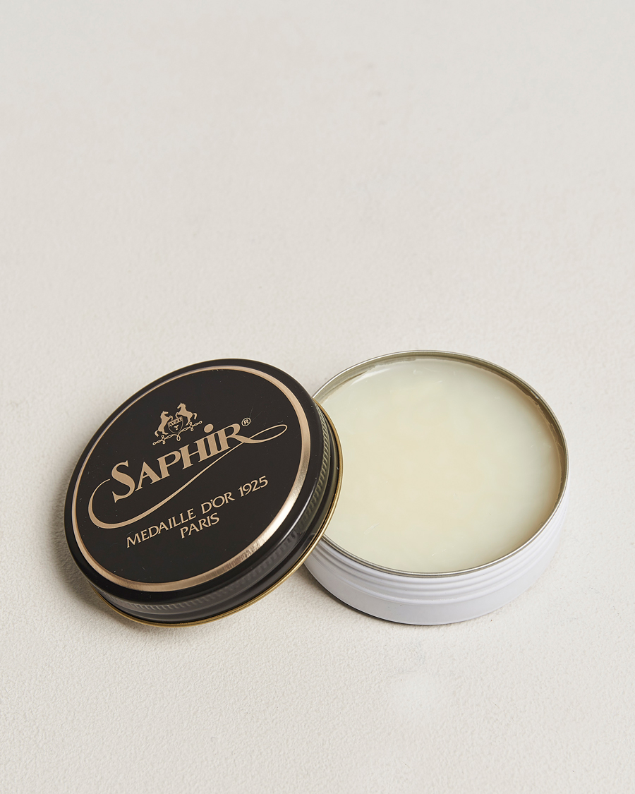 Uomini | Prodotti per la cura delle scarpe | Saphir Medaille d\'Or | Pate De Lux 50 ml Neutral