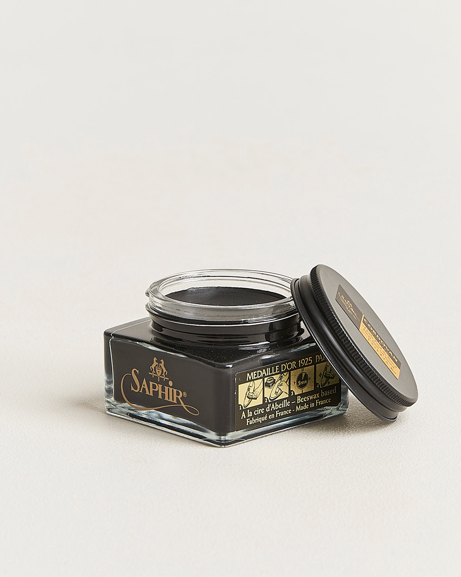 Uomini | Prodotti per la cura delle scarpe | Saphir Medaille d\'Or | Cordovan Creme 75 ml Black