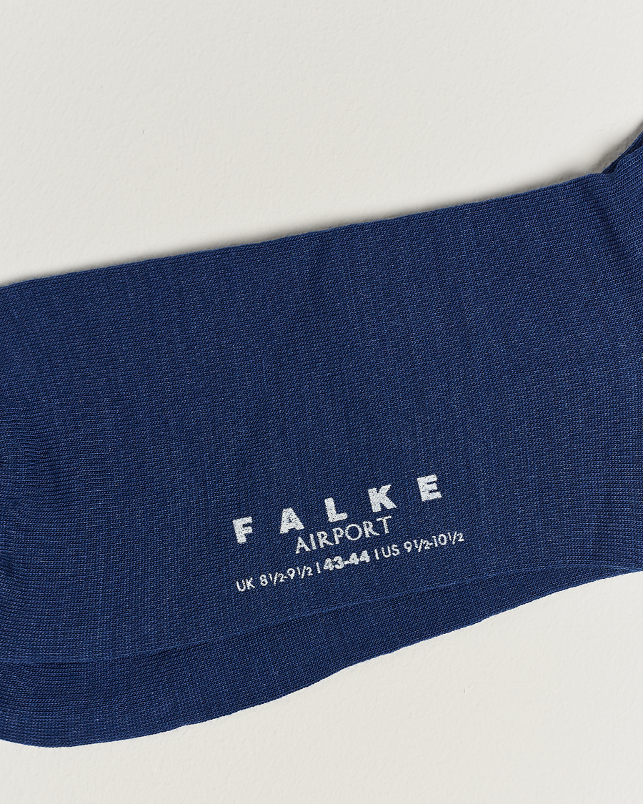 Uomini |  | Falke | Airport Socks Indigo Blue