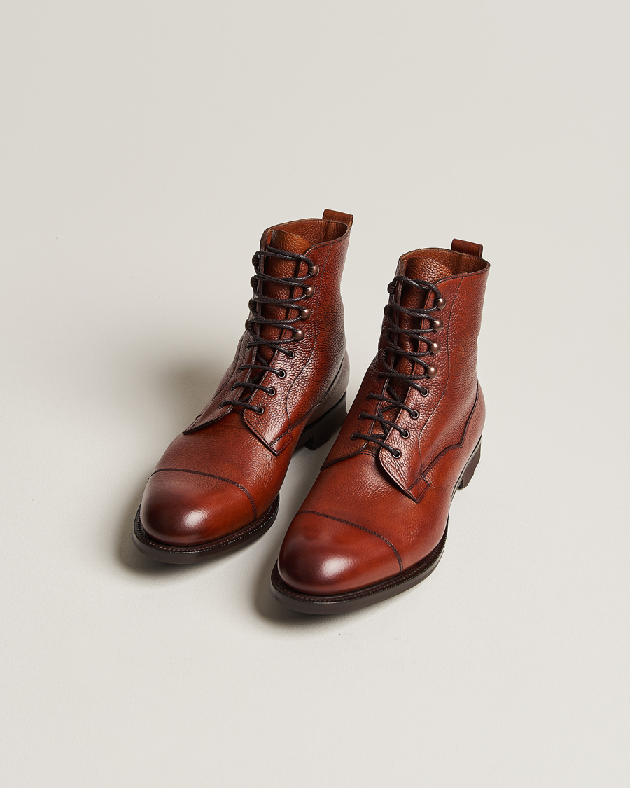 Uomini | Scarpe fatte a mano | Edward Green | Galway Ridgeway Boot Rosewood Country Calf