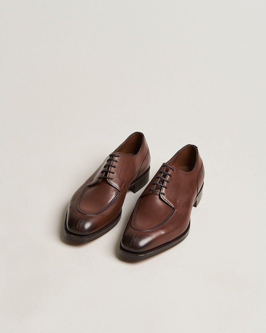 Uomini | Scarpe | Edward Green | Dover Split Toe Dark Oak Calf