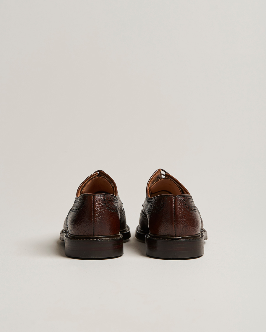 Uomini | Crockett & Jones Pembroke Derbys Dark Brown Grained Calf UK7 - EU41 | Crockett & Jones | Pembroke Derbys Dark Brown Grained Calf UK7 - EU41