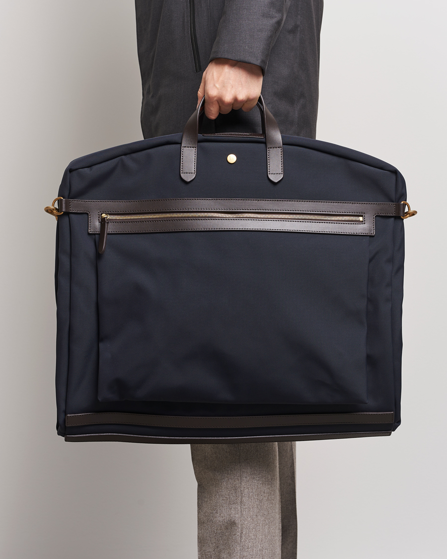 Uomini | Accessori | Mismo | M/S Suit Carrier Navy/Dark Brown