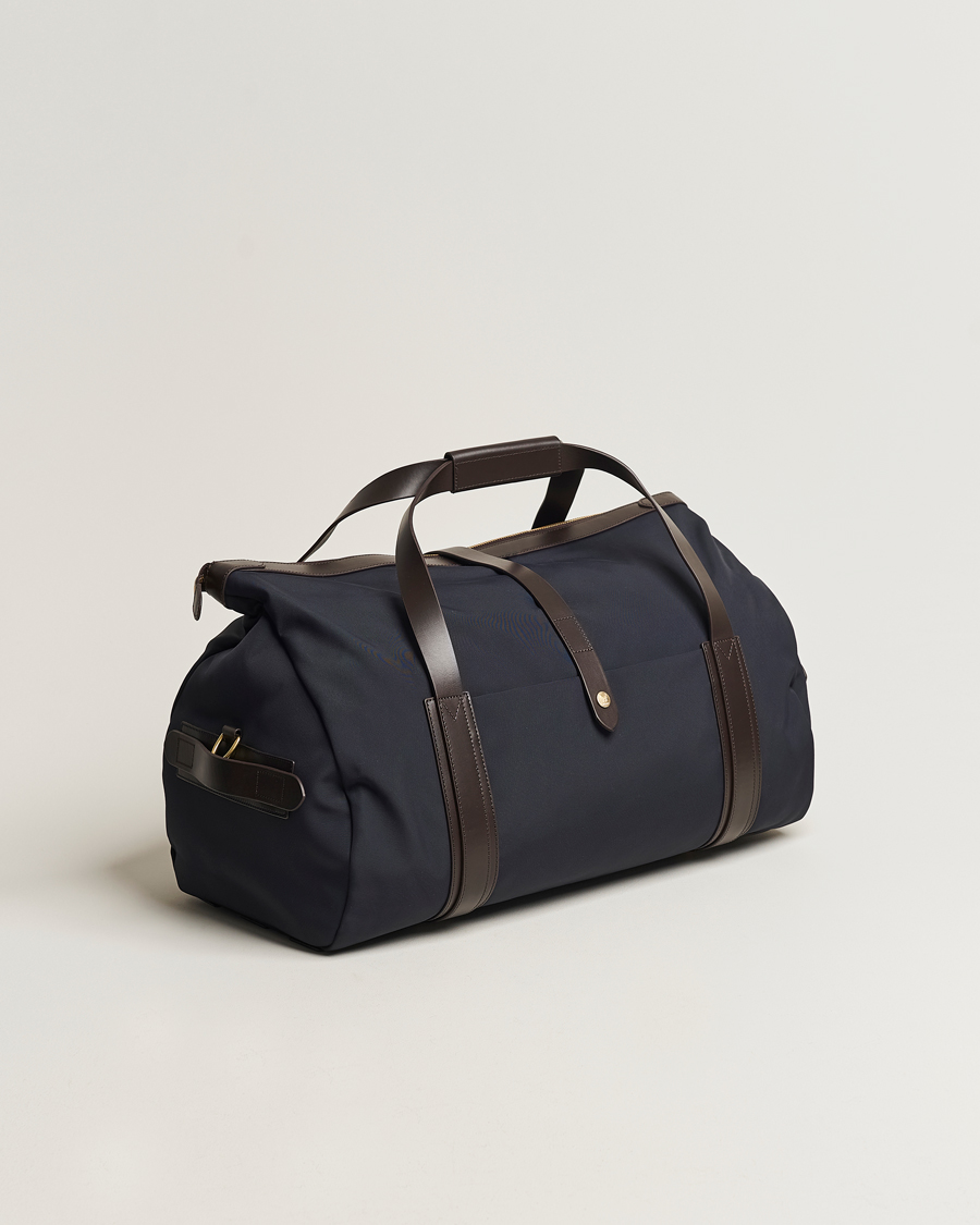 Uomini | Accessori | Mismo | M/S Explorer Weekendbag Navy/Dark Brown