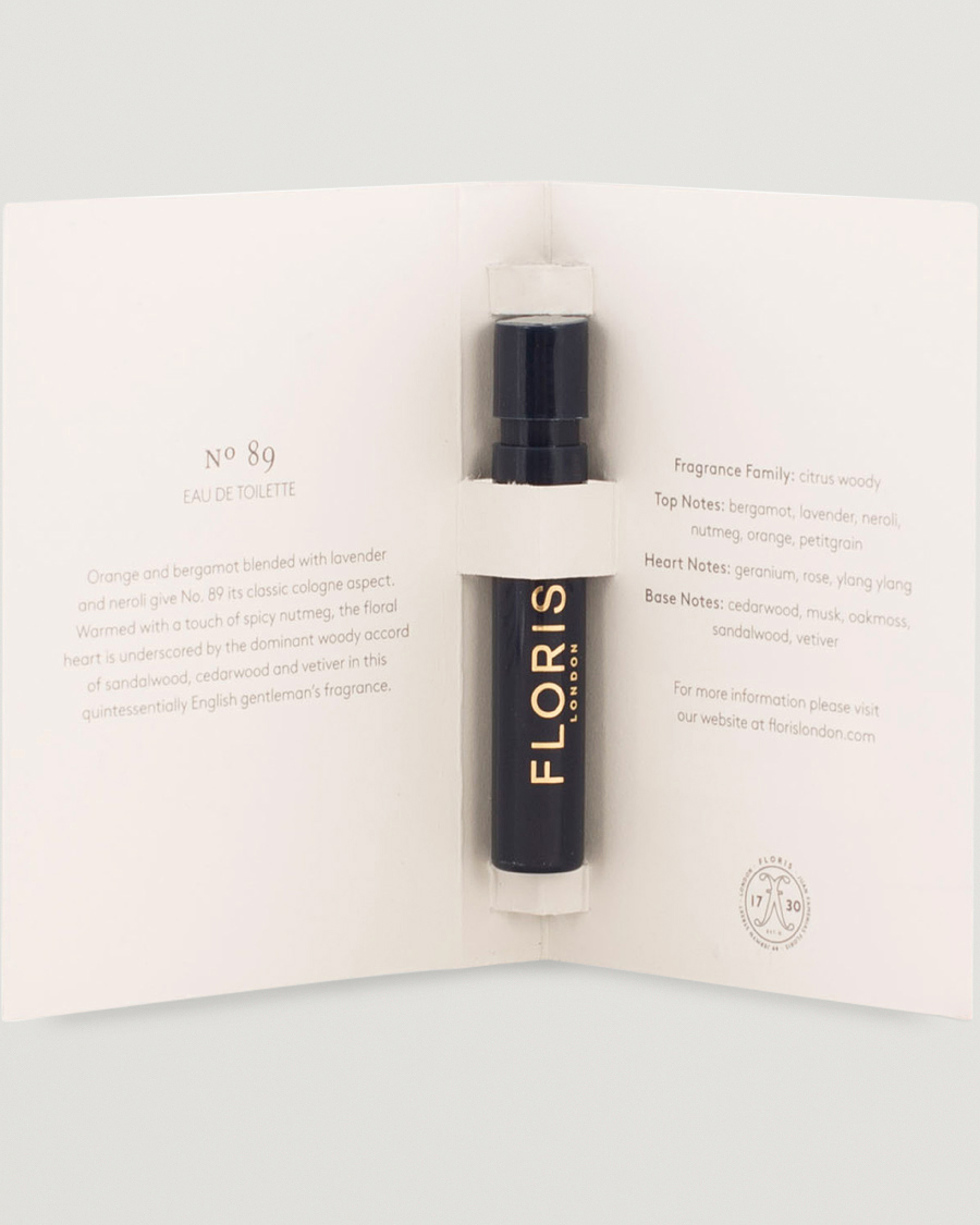 Uomini |  |  | Floris London No. 89 Eau de Toilette 1,2ml Sample