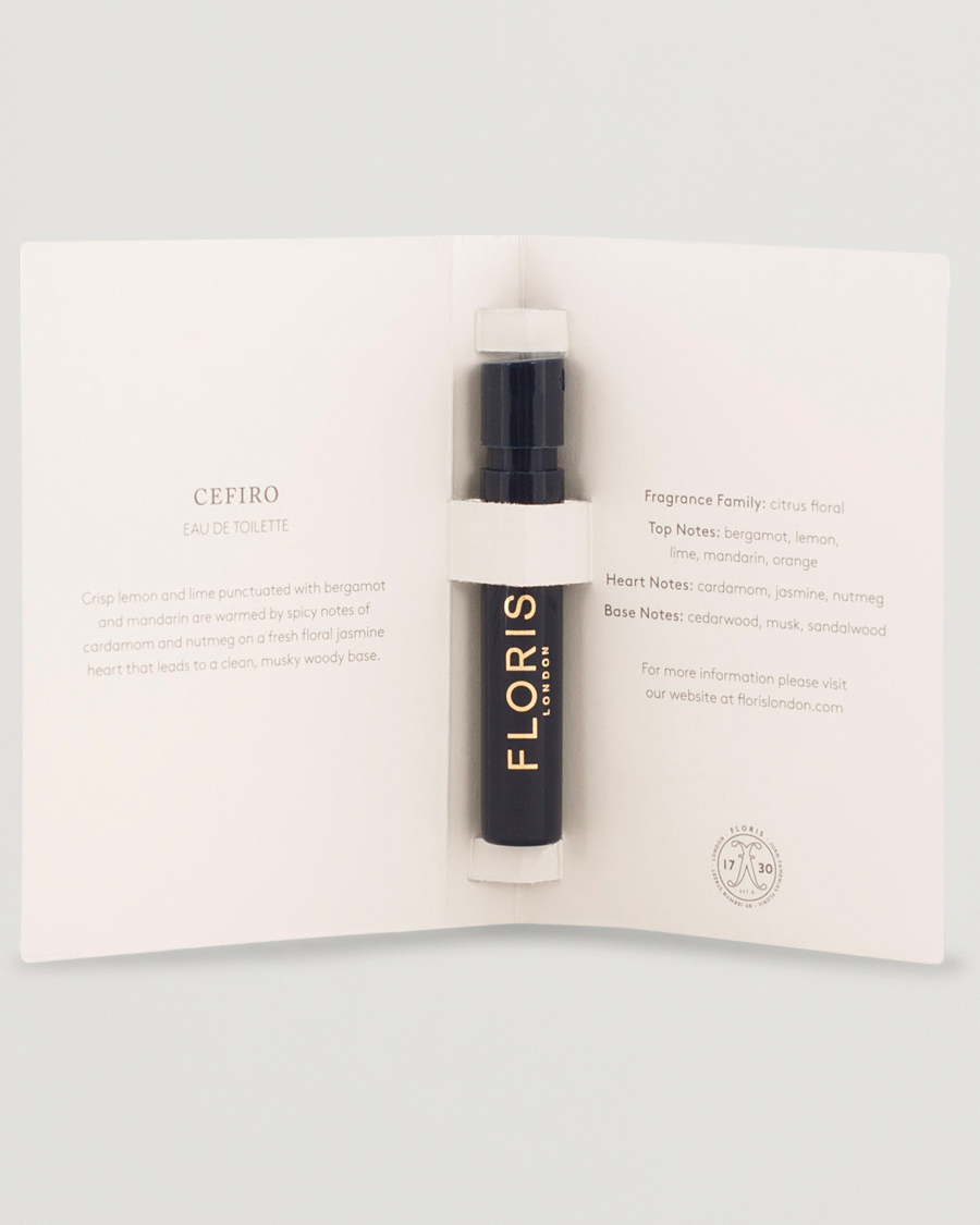 Uomini |  |  | Floris London Cefiro Eau de Toilette 2ml Sample